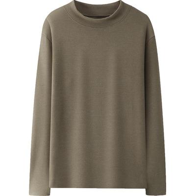 思篇男保暖半高领简约打底衫上衣