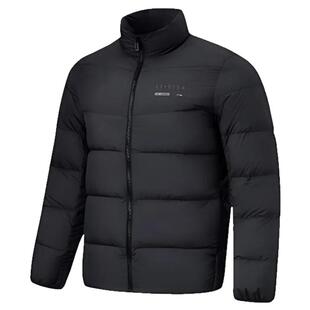 李宁男士短款羽绒服秋冬款男子轻便加绒保暖防风85%鸭绒百搭外套