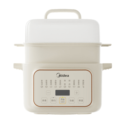 美的电蒸锅多功能家用大容量三层