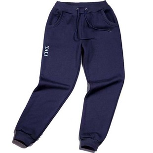 雅礼中学校服裤子卫裤秋冬加绒加厚棉质男女通款长裤衫哥定制长沙