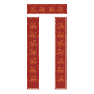 2026年新款加厚对联纸空白手写对联专用纸自写春联纸蜡染万年红对联纸斗方福字纸写福字的红纸高档故宫红对联