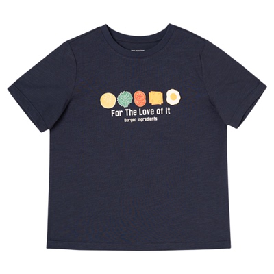 棉叔叔竹节棉儿童短袖T恤裤子