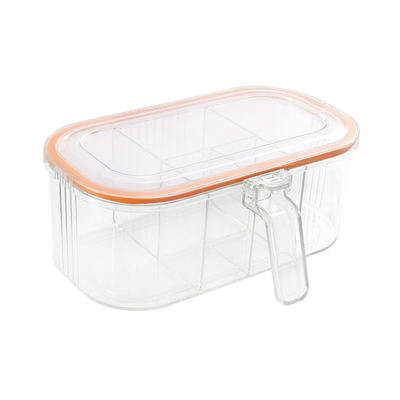 高档厨房调料盒一体多格家用