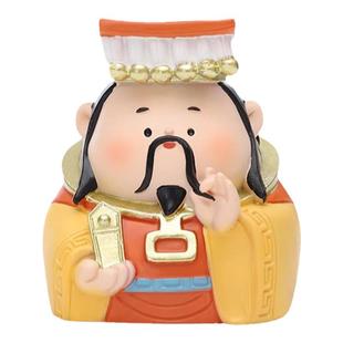 王母娘娘神像家用供奉玉皇大帝摆件国学神仙工位电脑桌好运小物件