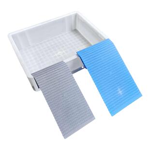 乌龟晒台沙盘带爬梯板产蛋箱沙池箱产蛋池冬眠盒产蛋网格家用爬台