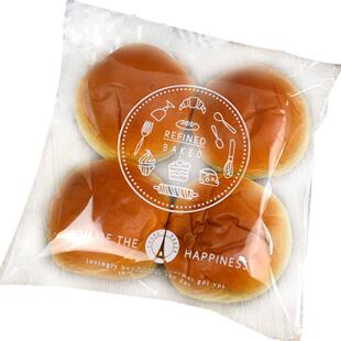 烘焙包装面包袋子透明饼干自粘袋吐司贝果胶条袋甜甜圈食品打包袋