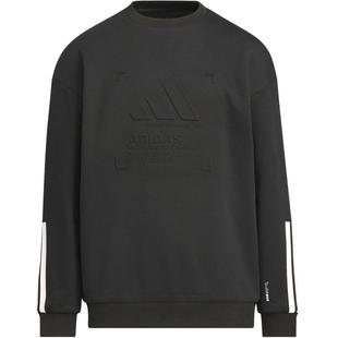 阿迪达斯童装25冬季男女大童儿童加绒保暖圆领卫衣KB5096 KB5097