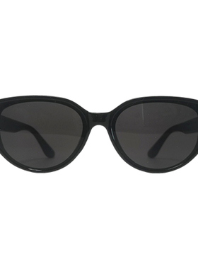 三环路防紫外线猫眼茶色复古镜潮