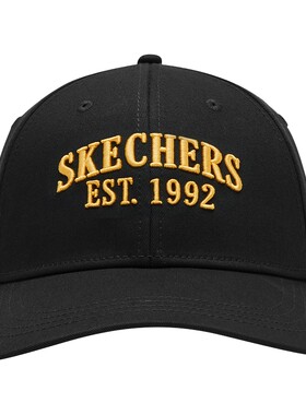 Skechers斯凯奇男女款棒球帽通勤运动百搭鸭舌帽遮阳帽 L326U020