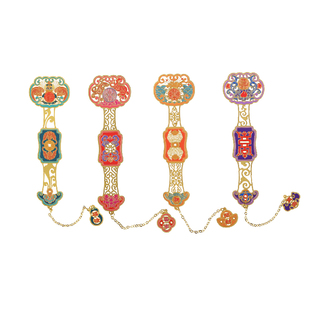 故宫文具祈福如意书签套装中国风文创实用个性创意商务伴手礼物