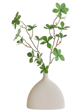 ins风仿真绿植马醉木花瓶摆件