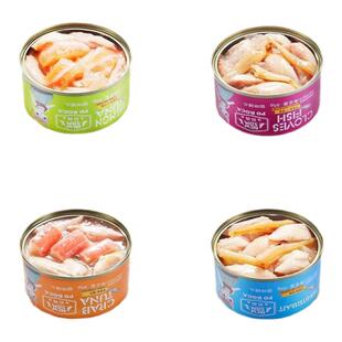 纽森猫罐头金枪鱼红肉猫咪零食罐白肉全阶段营养增肥高汤罐头85g