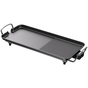 电烧烤炉家用烤肉机电烤盘少烟涮烤韩式多功能室内火锅一体锅烤鱼