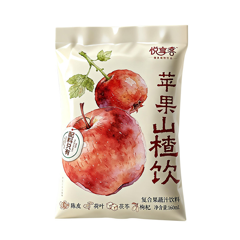 悦享客苹果山楂饮复合果蔬汁饮料