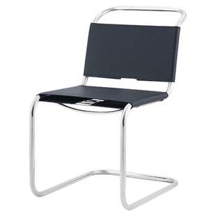 中古餐椅民宿椅办公椅工作室洽谈接待轻奢椅马鞍皮餐桌椅子