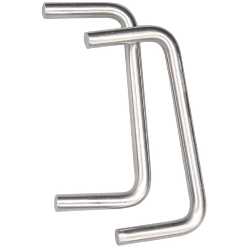 不锈钢拉手实心焊接柜门锅炉铁柜门把手U型把手5mm6mm8mm10mm12mm