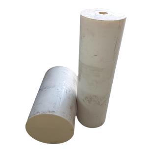 白色PA66尼龙棒 耐磨PA6尼龙棒料 实心圆柱 韧棒材 可切零3-500mm