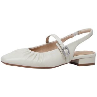 夏季新款包头凉鞋女玛丽珍后空凉鞋配裙子时尚百搭法式女鞋