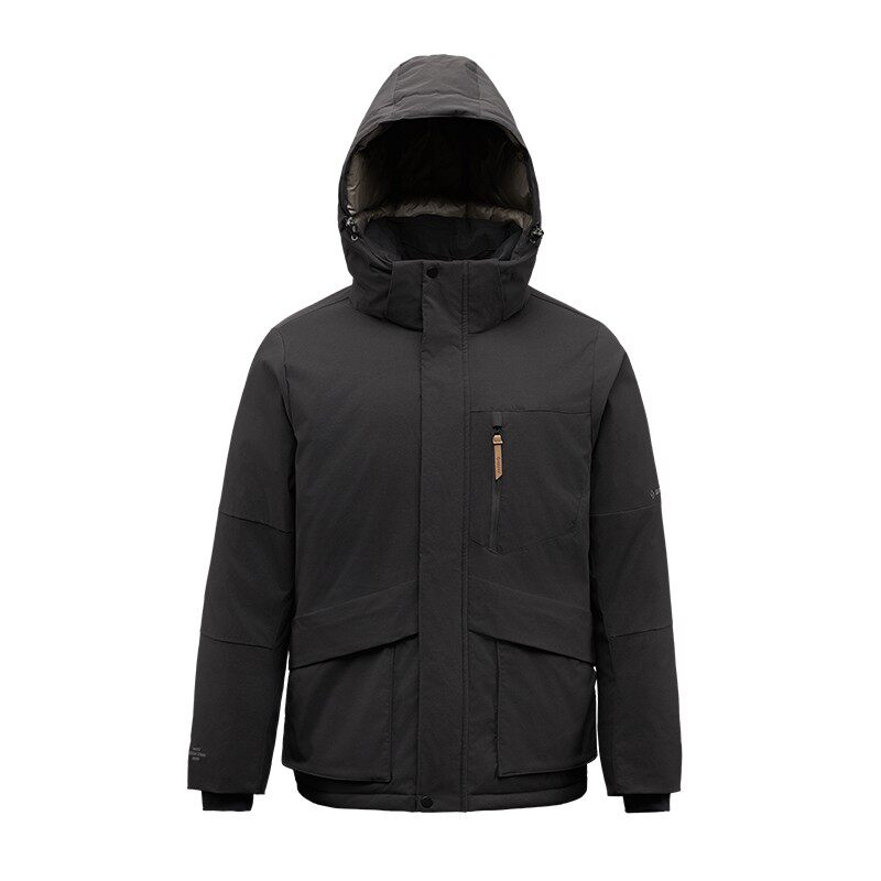 君羽户外鹅绒羽绒服夹克男短款