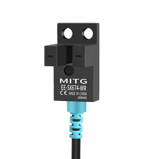 U槽型EE-SX674-WR光电开关感应开关原点传感器限位开关可常开常闭