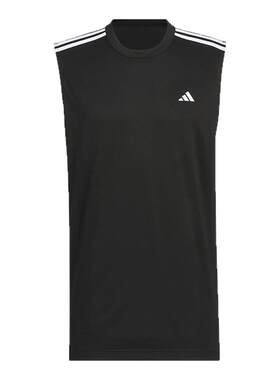 adidas阿迪达斯清风面料篮球背心透气秋男女打底无袖T恤 KE5906