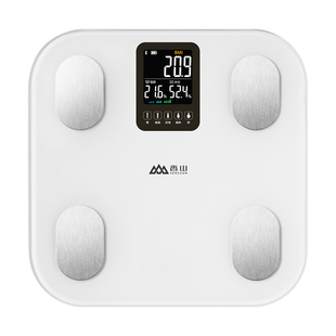 香山体脂秤家用精准智能健身体重计称重计充电智慧大屏电子秤