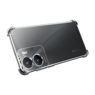 适用于vivoY35手机壳新款超薄气囊保护壳5G版全包边框高清透亮y35m简约男女个性硅胶软壳VO全透明防摔手机套