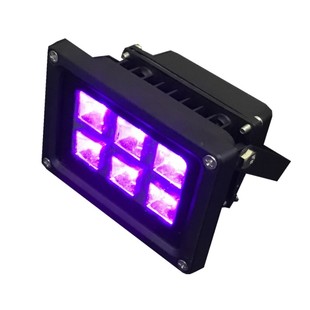 365NM大功率LED紫外线固化灯UV胶灯405NM紫光荧光照射去氧化烤灯