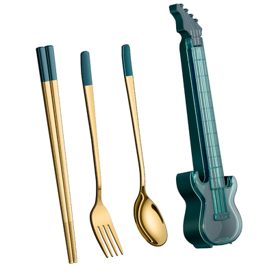 贝旗便携餐具吉他造型创意设计