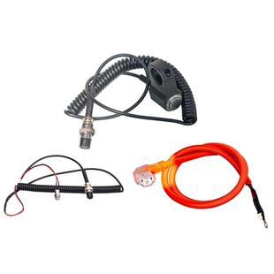 履带式爬楼机控制弹簧线爬楼机配件插头链接线控制电源线按钮开关