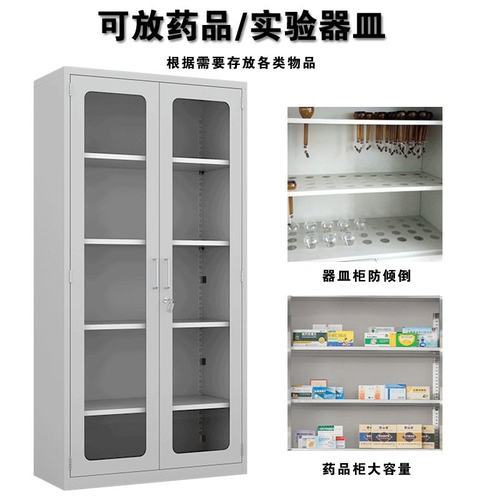 药品柜实验室试剂柜器皿柜化学品安全柜化验室仪器柜子诊所西药柜