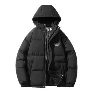 回力棉衣男2025冬季新款连帽棉服保暖防寒面包服棉袄加厚冬装外套