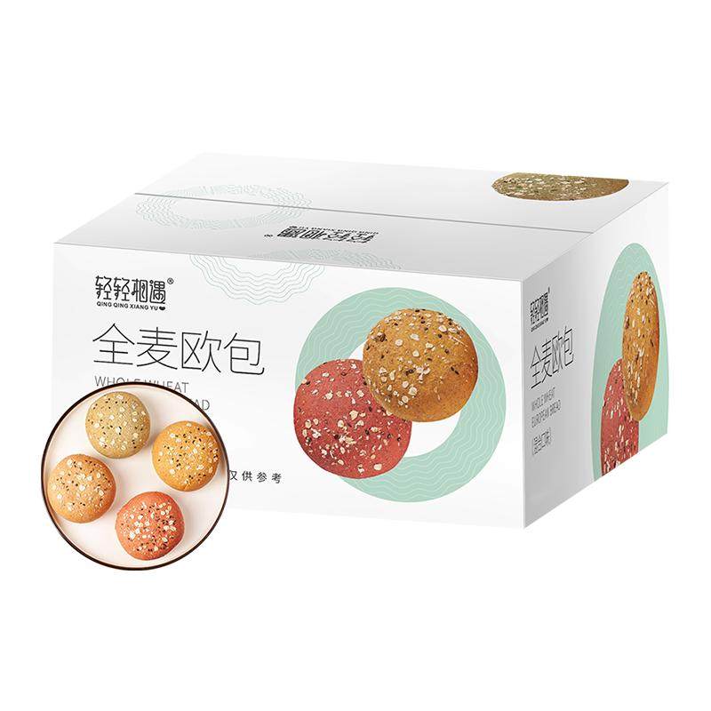 怡达全麦面包欧包低脂肪0无添加蔗糖营养早餐代餐饱腹食品减零食