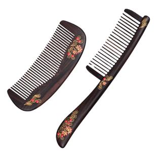 谭木匠正品婚庆礼盒好合 黑檀木梳创意婚庆梳 中式复古风新婚礼物