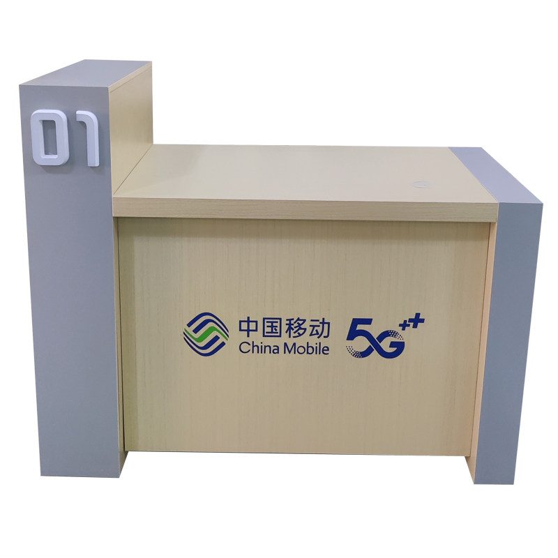 营业厅业务受理台可定制LOGO文字