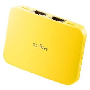 【新品】glinet MG1300迷你路由器便携无线双频随身WiFi中继转有线千兆网口宿舍旅行网络认证Mini芒果Pro