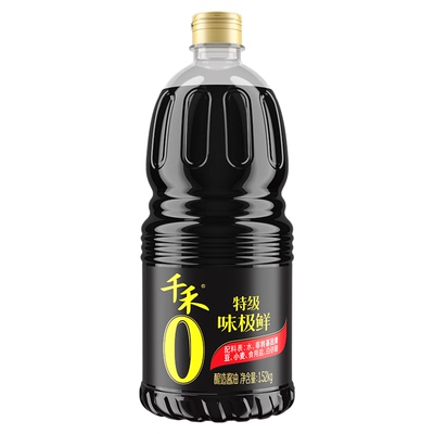 千禾味极鲜1.52kg*1瓶特级生抽
