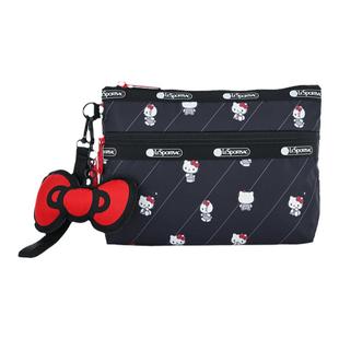 LeSportsac乐播诗HELLOKITTY合作系列凯蒂猫手拿包化妆包收纳包女