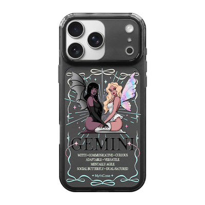 MythiCase by RICHBLACK 双子座mc170 星座系列透黑磁吸手机壳 适用于iPhone17/17Pro/17ProMax