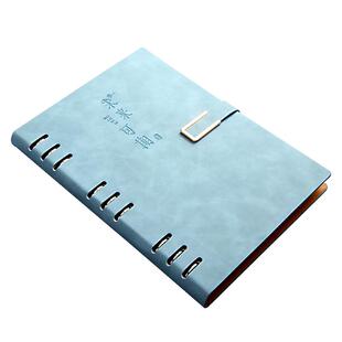 活页本笔记本本子2025高颜值记事本a5加厚日记本b5成人工作会议记录商务办公A4新款可拆卸学生专用纸小本子