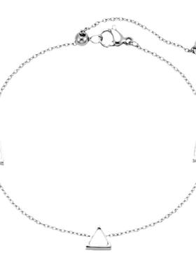 男女同款情侣几何手链KREAM百搭