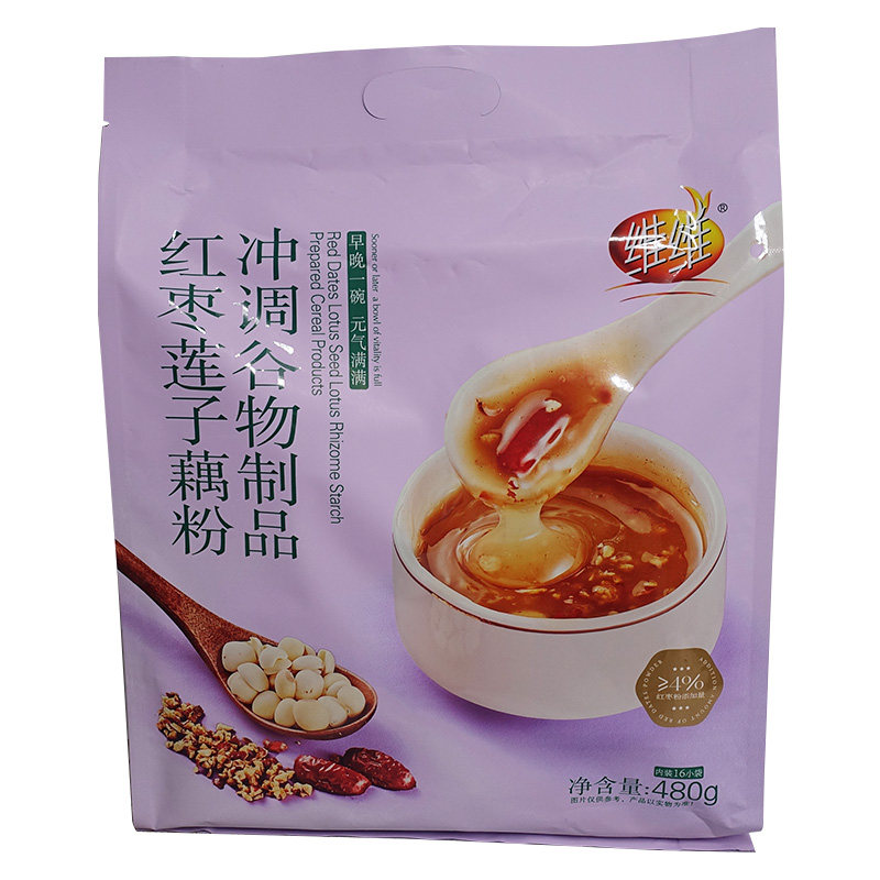 维维红枣莲子藕粉藕香浓郁480g