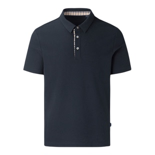 Aquascutum/雅格狮丹2026春夏新品男士时尚商务休闲短袖T恤POLO衫