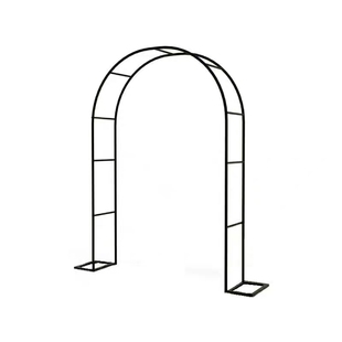 防锈拱门花架子户外爬藤葡萄架庭院种植花盆水果支架攀爬月季装饰