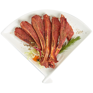 菜帮主扇子骨1000g/12根腌制猪排半成品冷冻餐饮酒店特色食材