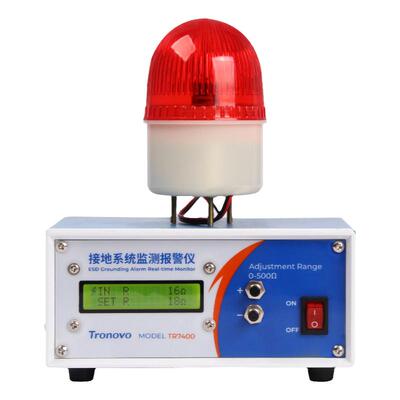 TRONOVO埃用TR7400接地系统监测报警电子厂在线ESD静电接地警报器