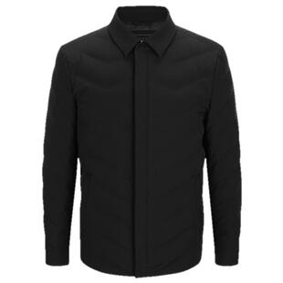 【衬衫羽绒服】雅戈尔秋冬官方商务办公鸭绒弹力保暖男士短款外套