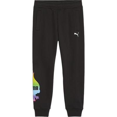 Puma/彪马正品TROLLS儿童图案运动休闲针经典织户外长裤624830-01