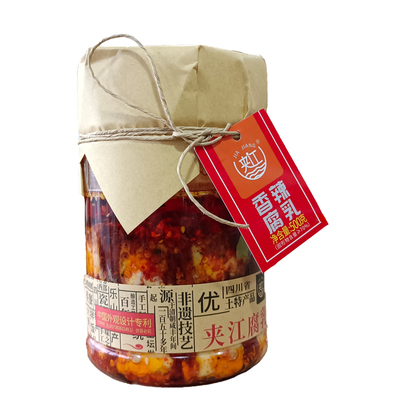 夹江豆腐乳开盖即食下饭菜调味料