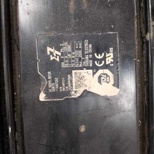 〔议价-可维修〕安川伺服电机 SGM7J-1AMF6AC